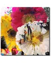 Ready2hangart Painted Petals Lxxxvii Wrapped Canvas Wall Art By Tristan Scott