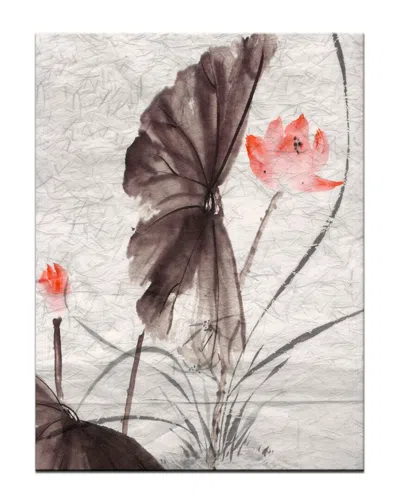 Ready2hangart Painted Petals Xi Wrapped Canvas Wall Art By Tristan Scott In Multi