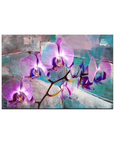 Ready2hangart Painted Petals Xix Wrapped Canvas Wall Art By Tristan Scott