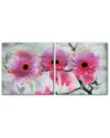Ready2hangart Painted Petals Xlvi Wrapped Canvas Wall Art By Tristan Scott