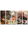 Ready2hangart Painted Petals Xv Wrapped Canvas Wall Art By Tristan Scott