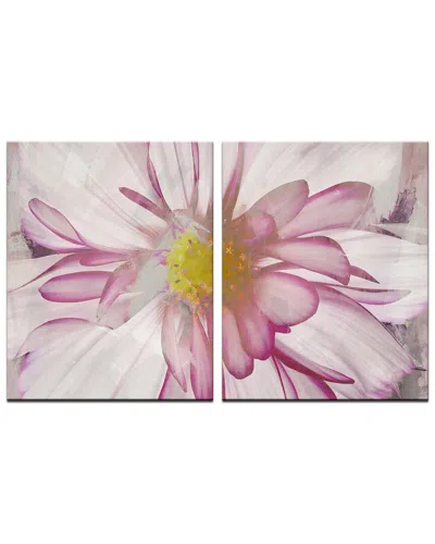 Ready2hangart Painted Petals Xxvii 2pc Wrapped Canvas Wall Art By Tristan Scott In Multi