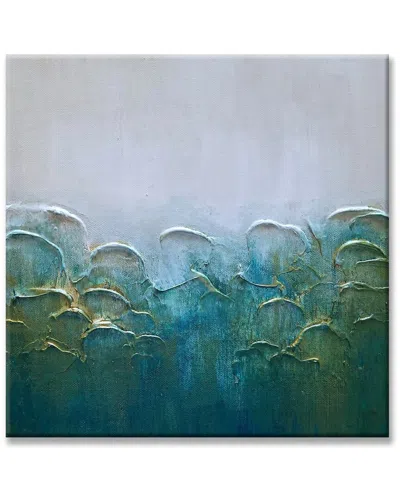 Ready2hangart Perfect World Wrapped Canvas Abstract Wall Art By Karen Moehr