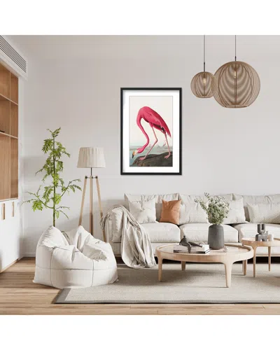Ready2hangart Pink Flamingo Ii From Birds Of America (1827) By John James Audubon Wall Art In Multi