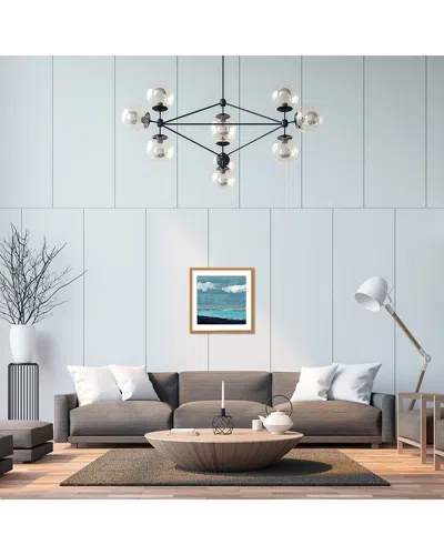 READY2HANGART RADIANT HORIZONS: ABSTRACT SEASCAPE BY GYPSEAVILLAGE WALL ART