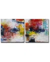 Ready2hangart Rejuventated I/ii 2pc Wrapped Canvas Wall Art By Norman Wyatt