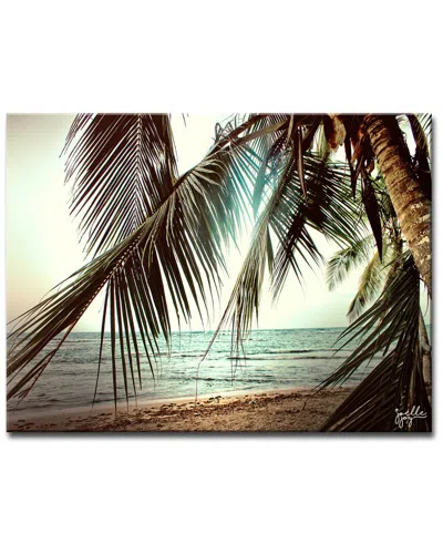 READY2HANGART READY2HANGART RUNNING AWAY WRAPPED CANVAS WALL ART BY JOELLE JOY