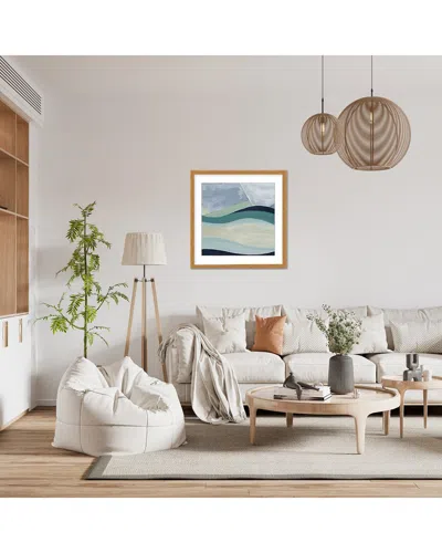 READY2HANGART SERENE WATERS: ABSTRACT SEASIDE BY GYPSEAVILLAGE WALL ART