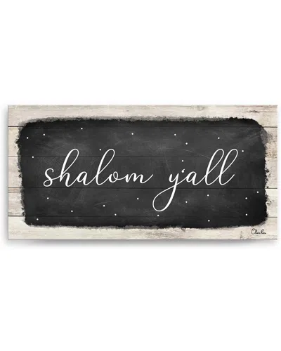 Ready2hangart Shalom Yall Canvas Wall Art By Olivia Rose In Multi