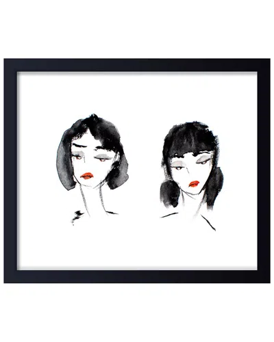 Ready2hangart Sisters No 2 Framed Print Wall Art In Multi
