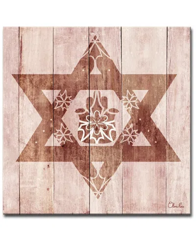 Ready2hangart Star Of David Hamsa Wrapped Canvas Wall Art By Olivia Rose In Multi