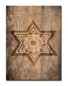 Ready2hangart Star Of David Ix Wrapped Canvas Wall Art By Olivia Rose