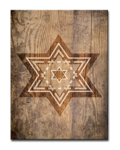 Ready2hangart Star Of David Ix Wrapped Canvas Wall Art By Olivia Rose