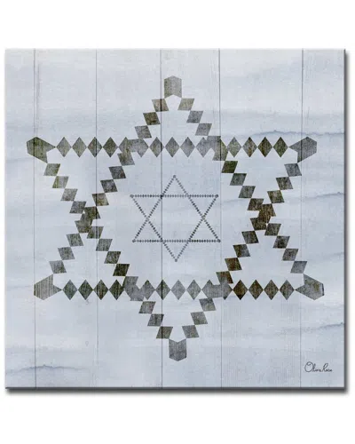 Ready2hangart Star Of David V Wrapped Canvas Wall Art By Olivia Rose