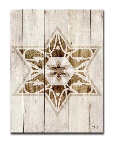 Ready2hangart Star Of David Vii Wrapped Canvas Wall Art By Olivia Rose