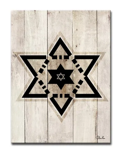 Ready2hangart Star Of David Viii Wrapped Canvas Wall Art By Olivia Rose