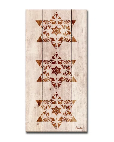 Ready2hangart Star Of David X Wrapped Canvas Wall Art By Olivia Rose In Multi