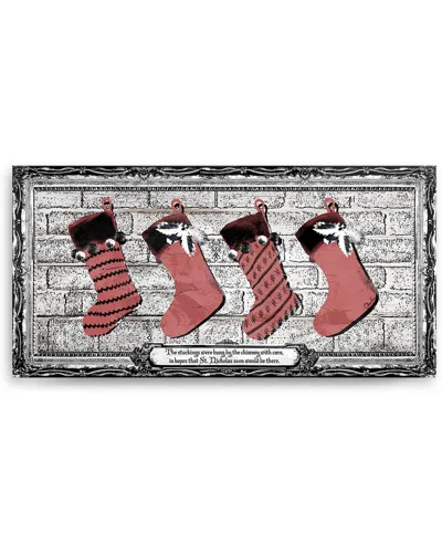 Ready2hangart Stockings Canvas Wall Art By Olivia Rose In Multi
