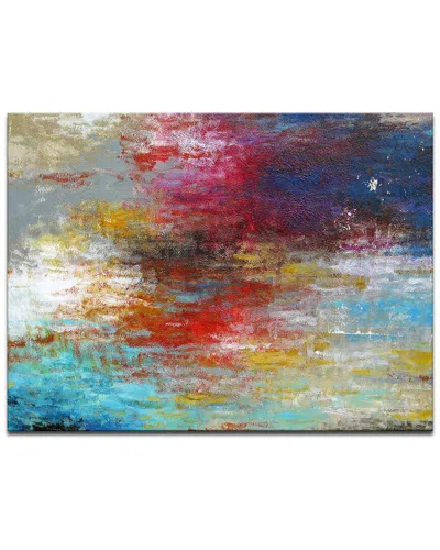 Ready2hangart Strange Currents Wrapped Canvas Wall Art By Norman Wyatt In Multi