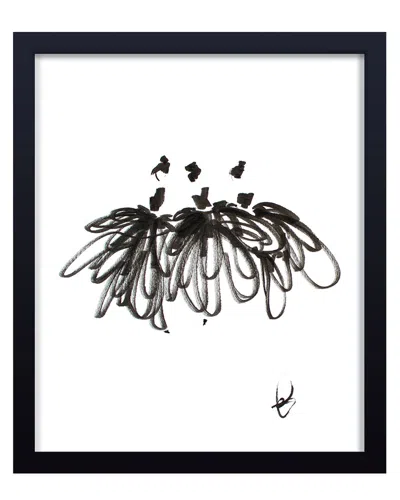 Ready2hangart Study Of Dress No 3 Framed Print Wall Art In Black