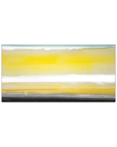 Ready2hangart Subtle Glow Wrapped Canvas Wall Art By Norman Wyatt In Yellow