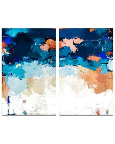 READY2HANGART READY2HANGART SUMMER FIESTA I & II WRAPPED CANVAS WALL ART BY LYNN BYRD