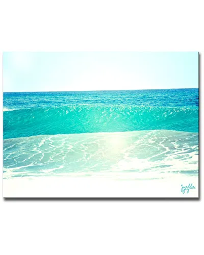 Ready2hangart Sunshine On My Shoulders Wrapped Canvas Wall Art By Joelle Joy In Blue