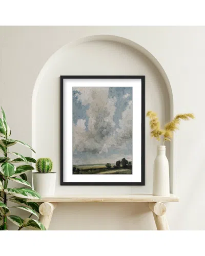READY2HANGART SURREAL VISTAS: ABSTRACT REALISM OF HILLS & CLOUDY SKIES BY MARION PARSONS  WALL ART