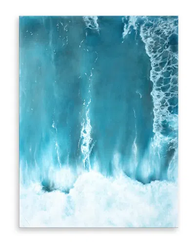 Ready2hangart Surrender I Wrapped Canvas Wall Art By Megan James In Blue