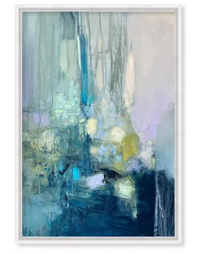 Ready2hangart The Falls By Julia Purinton Wall Art In Blue