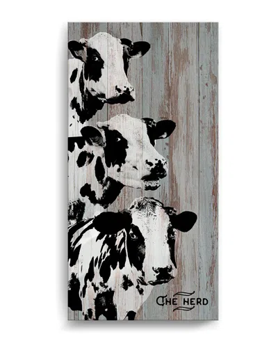 Ready2hangart The Herd Wrapped Canvas Wall Art By Olivia Rose