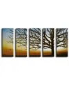 Ready2hangart The Last Leaf 5pc Wrapped Canvas Wall Art By Norman Wyatt