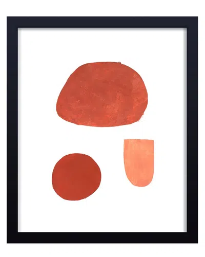 Ready2hangart The Shape Of Terra Framed Print Wall Art In Brown