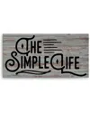 Ready2hangart The Simple Life Wrapped Canvas Wall Art By Olivia Rose