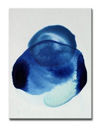 Ready2hangart Translucence In Blue Wrapped Canvas Wall Art By Karen Moehr
