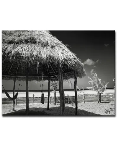 Ready2hangart Trying To Get Home Wrapped Canvas Wall Art By Joelle Joy In Gray