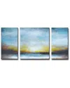Ready2hangart Twilight 3pc Wrapped Canvas Wall Art By Norman Wyatt