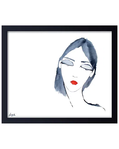 Ready2hangart Vivienne Framed Print Wall Art In Blue