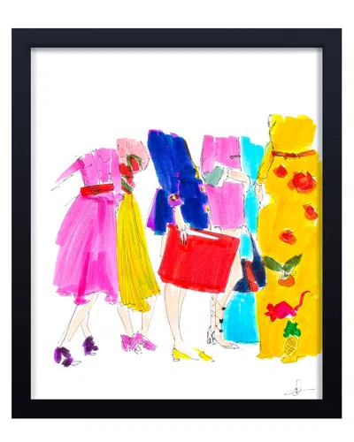 Ready2hangart Waiting For Gucci Framed Print Wall Art In Multi