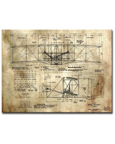 Ready2hangart Watching Airplanes Wrapped Canvas Wall Art By Joelle Joy In Neutral