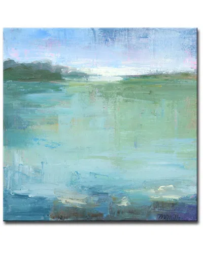Ready2hangart Watery Wrapped Canvas Wall Art By Leslie Owens
