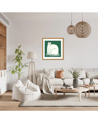 Ready2hangart Whiskers By Livia Falcaru Wall Art In Blue