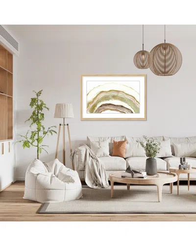 Ready2hangart White Agate By Christine Lindstrom Wall Art In Multi