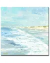 Ready2hangart White Water Wrapped Canvas Wall Art By Leslie Owens