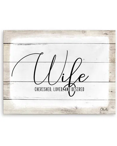 Ready2hangart Wife Wrapped Canvas Wall Art By Olivia Rose