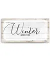 Ready2hangart Winter Wonderland Canvas Wall Art By Olivia Rose In White
