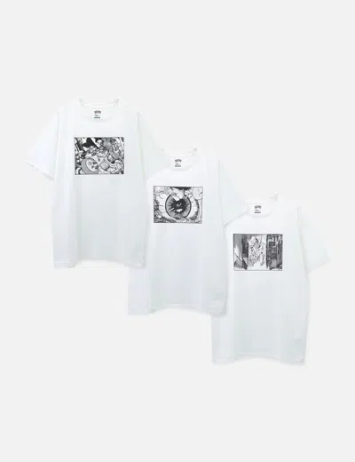 Readymade Akira Art Of The Wall 3 Pack T-shirt In White