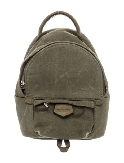 Pre-owned Readymade Canvas Backpack In White