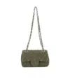 Readymade Chain Shoulder Bag In Green