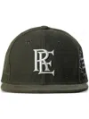 Readymade Cotton Cap In Green